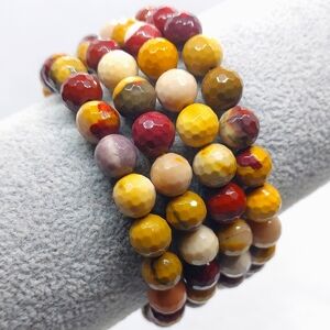 ☆8mm Australian Mookite Faceted Bracelets